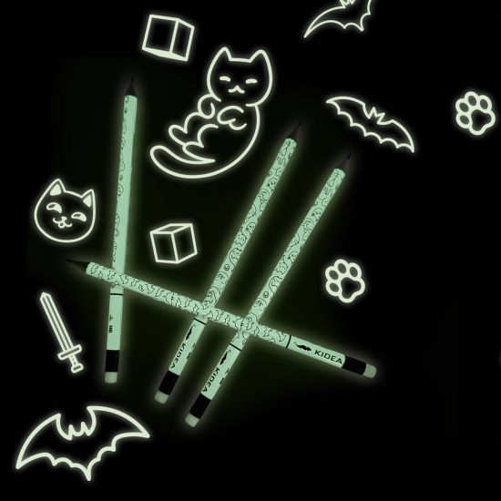 Sötétben világító foszforeszkáló ceruza – Kidea