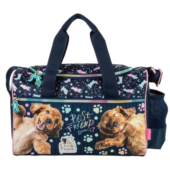 Sporttáska lányoknak, babydog, Best Friend, kiskutyás
