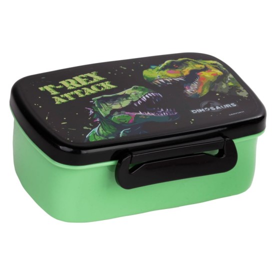 Uzsonnás doboz fiúknak, dinoszaurusz, T-Rex Attack