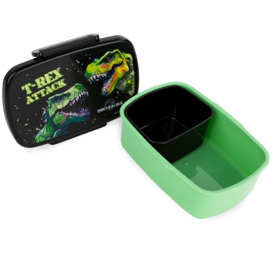 Uzsonnás doboz fiúknak, dinoszaurusz, T-Rex Attack