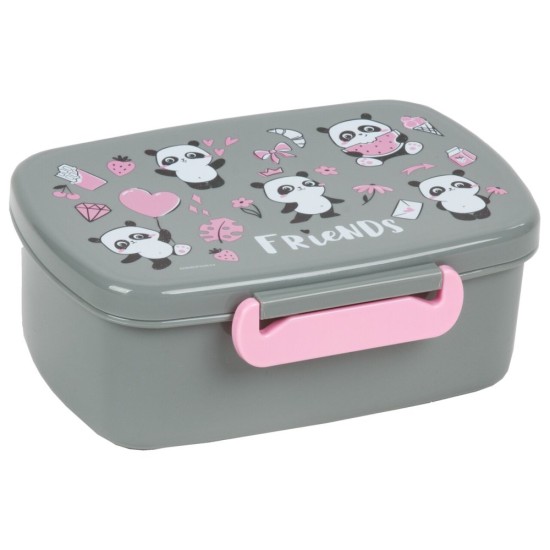 Uzsonnás doboz lányoknak, pandás