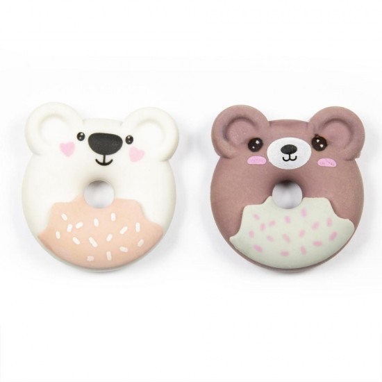 Kidea illatos macis radír szett 2 db (szamóca és csoki illat)