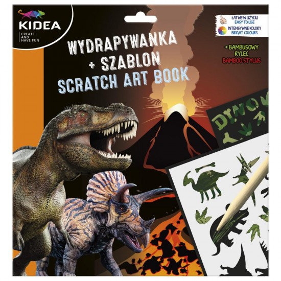 Kidea kreatív dinoszauruszos rajzsablonok Kidea kreatív dinoszauruszos rajzsablonok