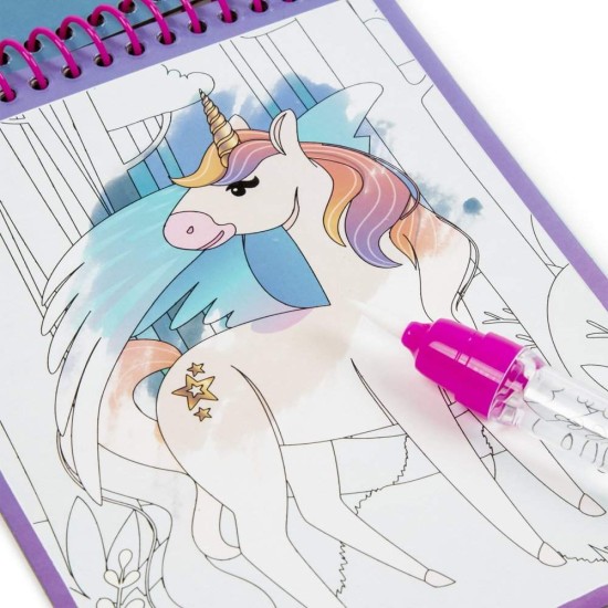 Kidea mágikus vizes kifestőkönyv, tündéres