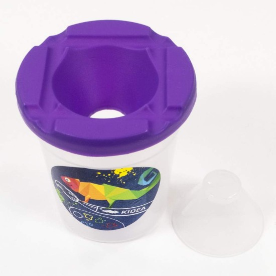 Kidea ecsetmosópohár, ecsettartó, 1 db.