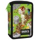 BackUp háromrekeszes, emeletes tolltartó fiúknak, felszereléssel Minecraft Gamer
