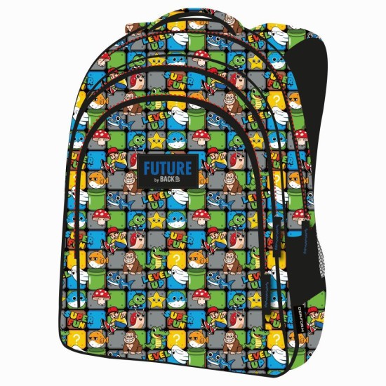 BackUp kétrekeszes elsős iskolatáska, hátizsák