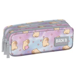 BackUp téglalap alakú tolltartó lányoknak, mini kapibara