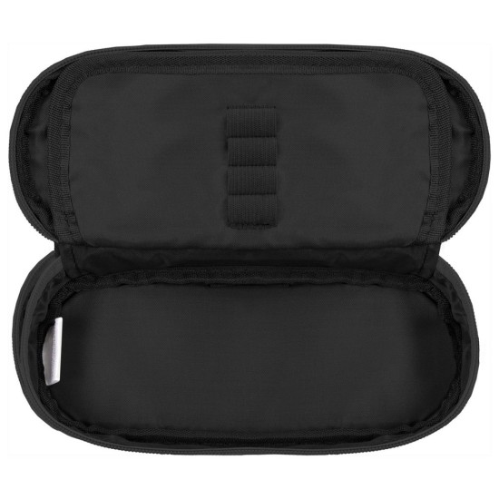 BackUP tolltartó fiúknak, ovális, cipzáras, 3D metal