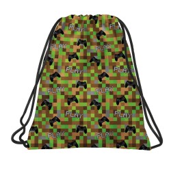 BackUp tornazsák fiúknak, Minecraft Pixel