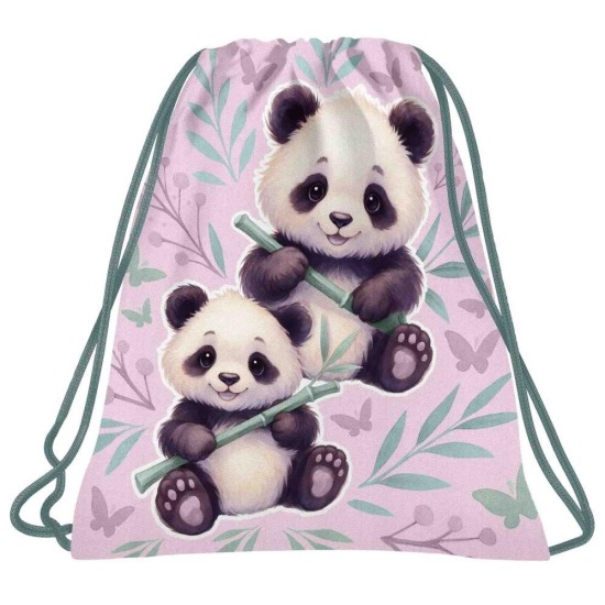 BackUp tornazsák lányoknak, Sweet Panda, rózsaszín