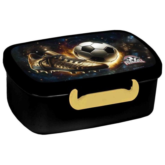 BackUp uzsonnás doboz fiúknak, Golden Ball, focis