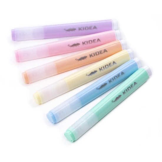 Kidea duplahegyű pasztell szövegkiemelők, 6 db-os készlet