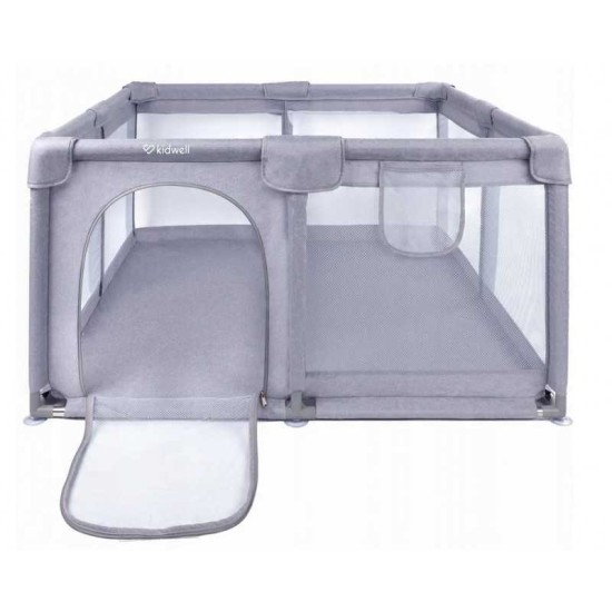 Kidwell FANKO utazójáróka, 130 x 130 cm, szürke