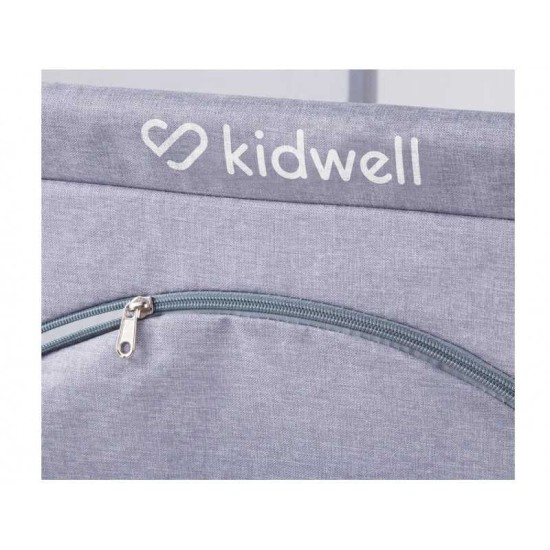 Kidwell FANKO utazójáróka, 130 x 130 cm, szürke