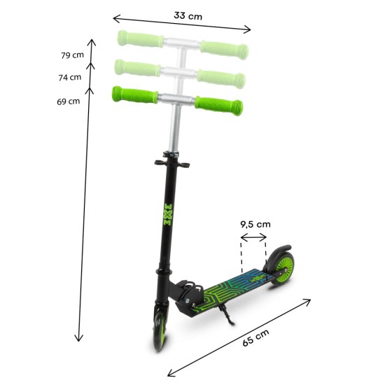 WXM SKIPO összecsukható alumínium roller, zónás WXM SKIPO összecsukható alumínium roller, zónás