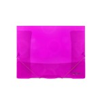 NEO COLORI műanyag irattartó mappák, A4 méretben, rózsaszín- 3 cm-ig bővíthető