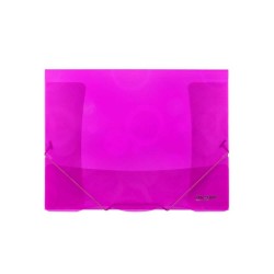 NEO COLORI műanyag irattartó mappák, A4 méretben, rózsaszín- 3 cm-ig bővíthető