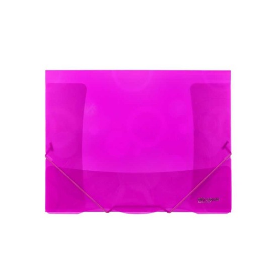 NEO COLORI műanyag irattartó mappák, A4 méretben, rózsaszín- 3 cm-ig bővíthető