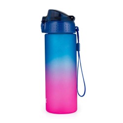 OXY OMBRE PURPLE BLUE, lila – kék színátmenetes kulacs, 600 ml