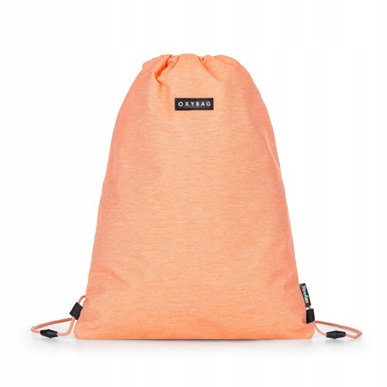 OXYBAG Unicolor tornazsák lányoknak, barack rózsaszín