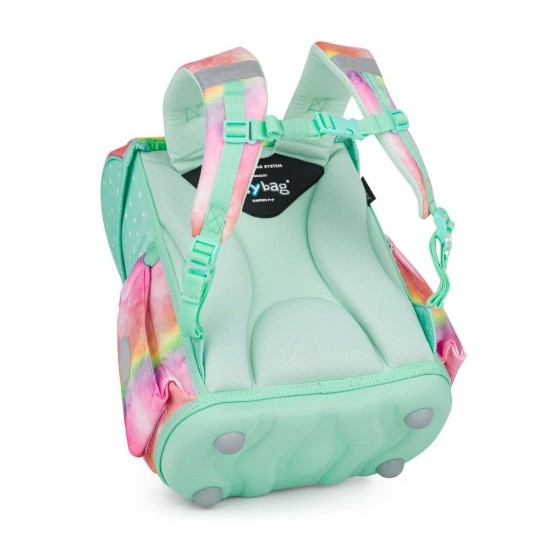 Premium Cool Magic ergonomikus iskolatáska szett tolltartóval és tornazsákkal lányoknak – 3 részes szett, Oxybag