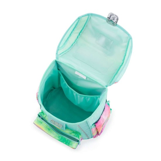 Premium Cool Magic ergonomikus iskolatáska szett tolltartóval és tornazsákkal lányoknak – 3 részes szett, Oxybag