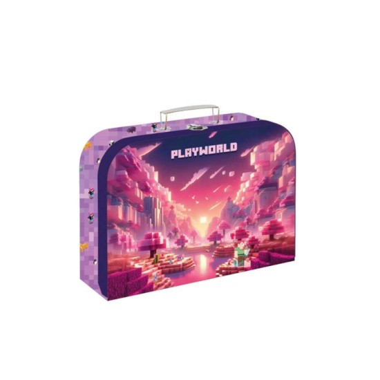 Premium Cool Playworld Girl laminált kisbőrönd lányoknak, 34 cm - Oxybag