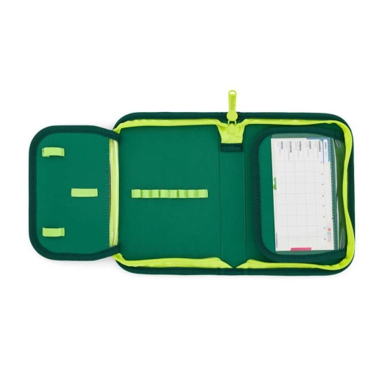 PREMIUM LIGHT PLAYWORLD Minecraft gamer dekorációval készült iskolatáska szett, tolltartóval és tornazsákkal fiúknak, 3 részes szett, Oxybag