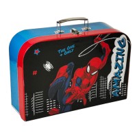 Spiderman laminált kisbőrönd fiúknak, 34 cm