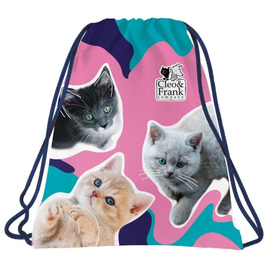 Cleo & Frank tornazsák lányoknak, 3 kiscica