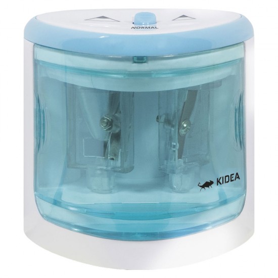 Kidea dupla elektromos ceruzahegyező, kék