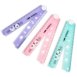 Kidea Állatfigurás összehajtható vonalzó 30 cm