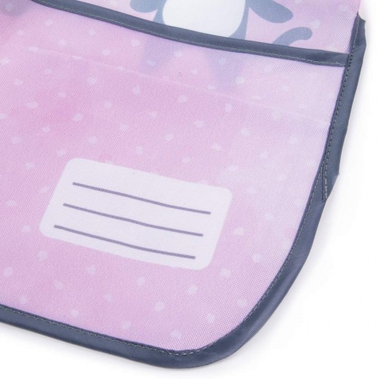 Kidea festő kötény gyerekeknek, rózsaszín állat mintás