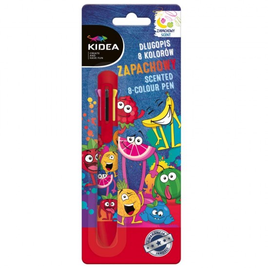 Kidea illatos 8 színű golyóstoll