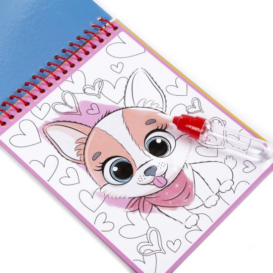 Kidea mágikus vizes kifestőkönyv, kutyus