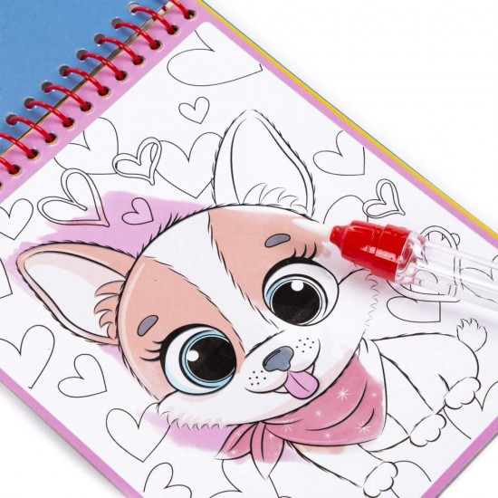 Kidea mágikus vizes kifestőkönyv, kutyus