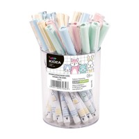 Kidea radírozható golyóstoll, állatos minta, 0,7mm, 1 db.