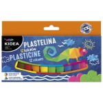 Kidea színes gyurma szett, 12db.