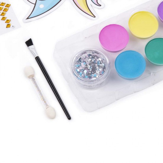 Kidea unikornisos arcfestő készlet, 6 szín