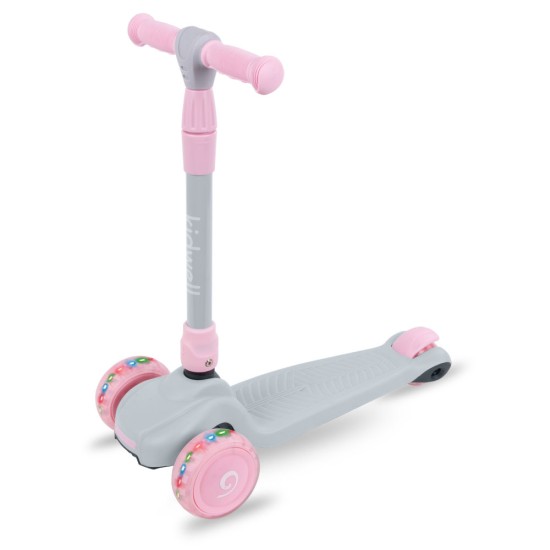 Kidwell JAX gyerek roller, szürke/rózsaszín Kidwell JAX gyerek roller, szürke/rózsaszín