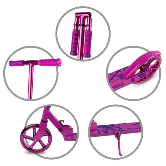 Kidwell BLAST összecsukható roller – dark pink