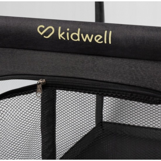 Kidwell FANKO utazójáróka, 120 x 180 cm, fekete