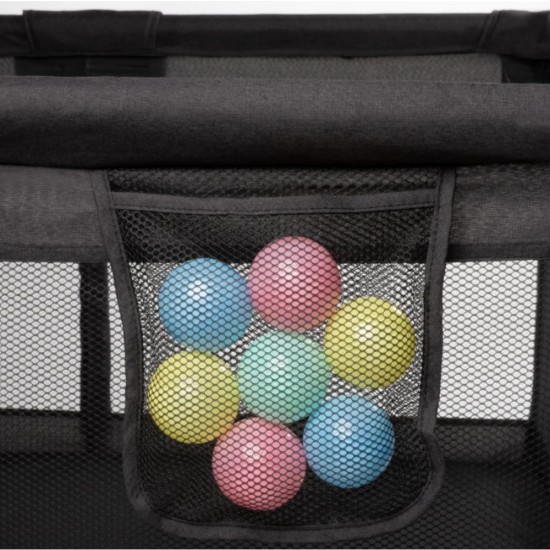 Kidwell FANKO utazójáróka, 120 x 180 cm, fekete