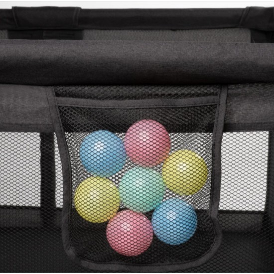 Kidwell FANKO utazójáróka 180 x 200 cm, fekete