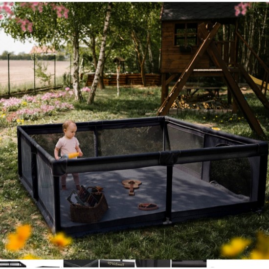 Kidwell FANKO utazójáróka 180 x 200 cm, fekete