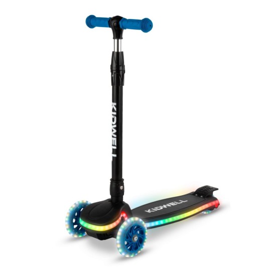 Kidwell LUMO 3 kerekű gyermekroller, LED Blue, kék