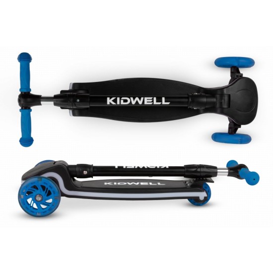 Kidwell LUMO 3 kerekű gyermekroller, LED Blue, kék