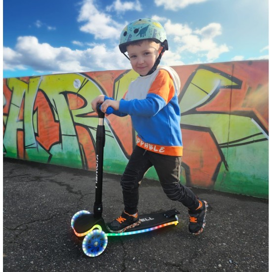 Kidwell LUMO 3 kerekű gyermekroller, LED Blue, kék