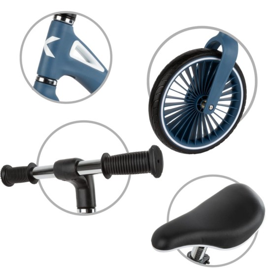 Kidwell NIX Blue futóbicikli, olajkék